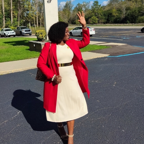 Calvin Klein Dresses & Skirts - Calvin Klein midi dress, good as new, worn twice.size 10 fits 10-18.